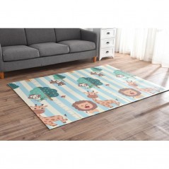 Dvipusis edukacinis kilimėlis "Gatvė/Liūtas" (150 x 200 cm)