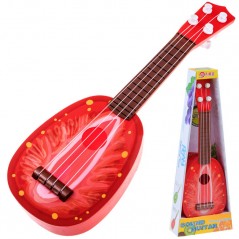 Vaikiška gitara - ukulėlė "Braškė"