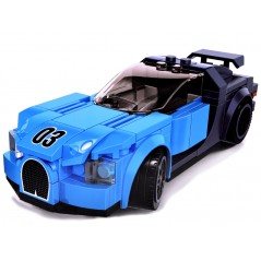 Sportinio automobilio konstruktorius 139 el. (mėlynas)