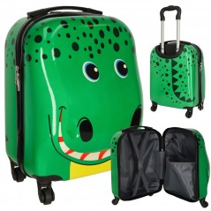 Vaikiškas kelioninis lagaminas "Krokodilas"