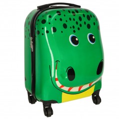 Vaikiškas kelioninis lagaminas "Krokodilas"