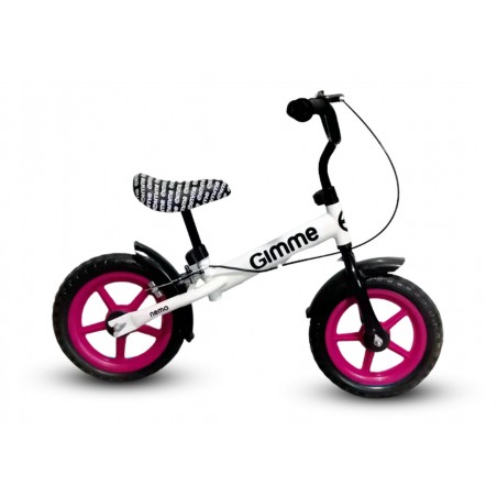 Vaikiškas balansinis dviratukas "Gimme Nemo" (rožinis)
